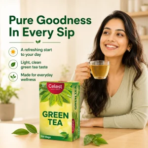Celest Green – 25 Teabags | Green Tea for Weight Loss