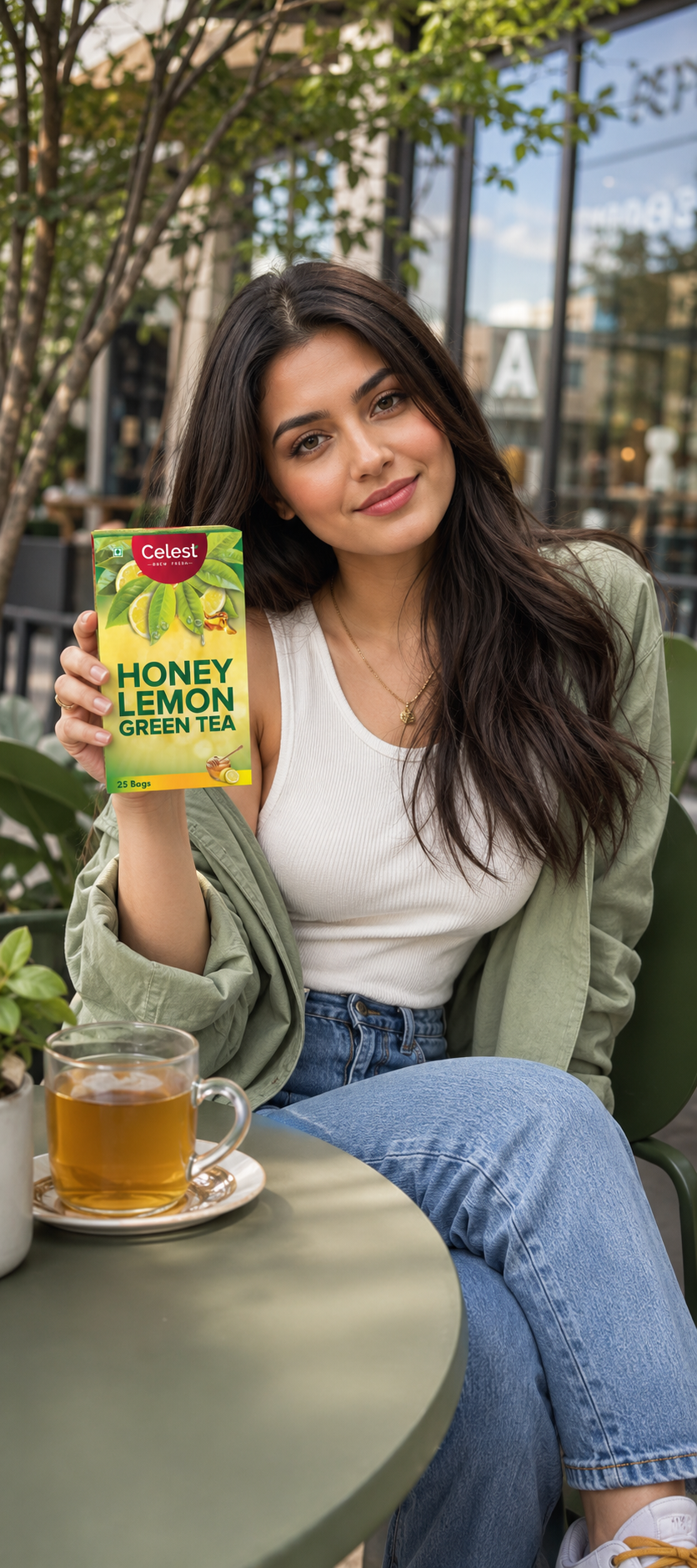 #HoneyLemonGreenTea #WellnessInACup